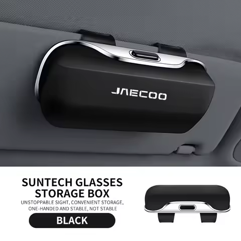 Chery Jaecoo J7 Phev 5EV J6 7 J5 J8 ICAR grill Logo Key Cover Accessories Car Visor Sunglasses Glasses Case Clip Box