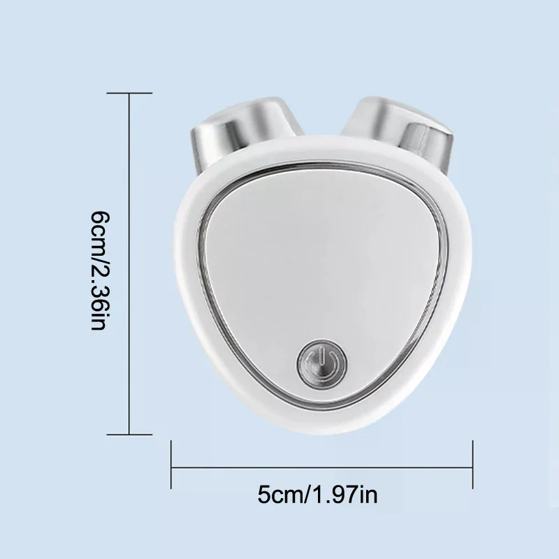 Masseur de lifting du visage à microcourant - Nouveau mini appareil de levage, masseur électrique pour le visage avec 3 vitesses