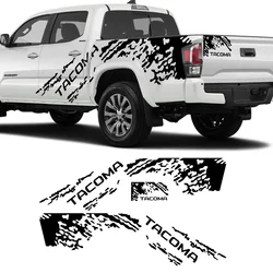 Pickup Side Sticker For Toyota Tacoma TRD SR 5 Truck Splash Grunge Decor Decals Car Vinyl Film Covers Auto Tuning Accessories