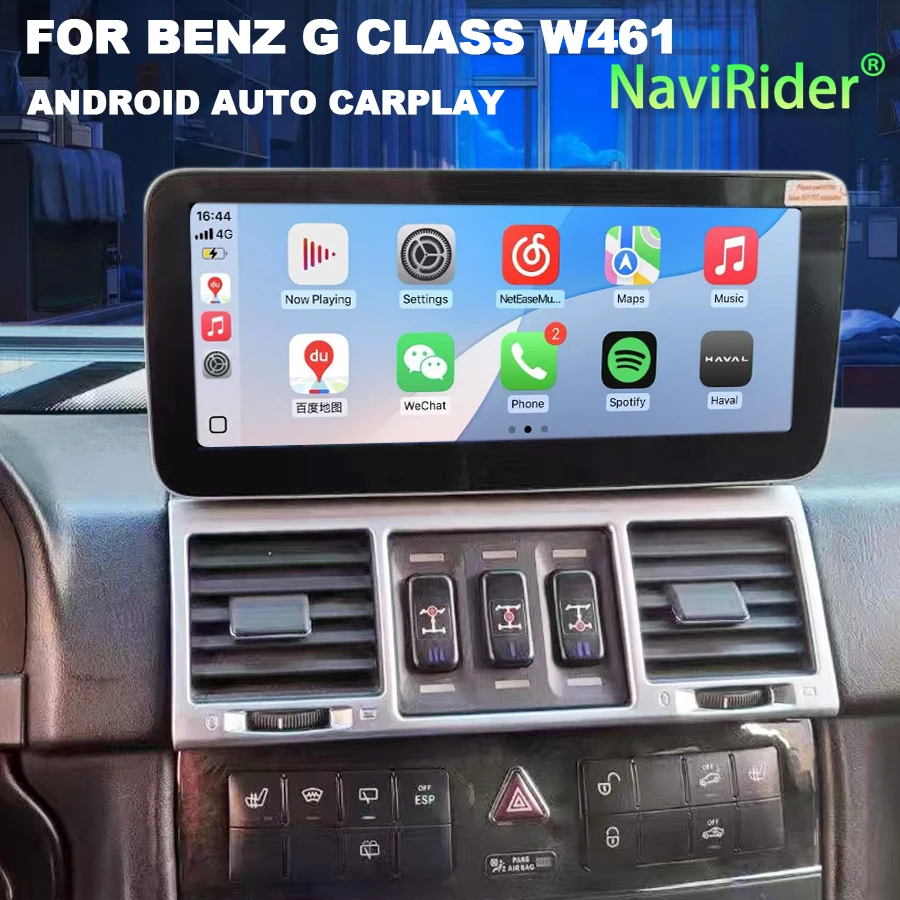 For Benz G Class G500 G55 W461 2007-2011 12.3 Android Screen Car Multimedia Video Player GPS Navigation Stereo CARPLAY Head Unti