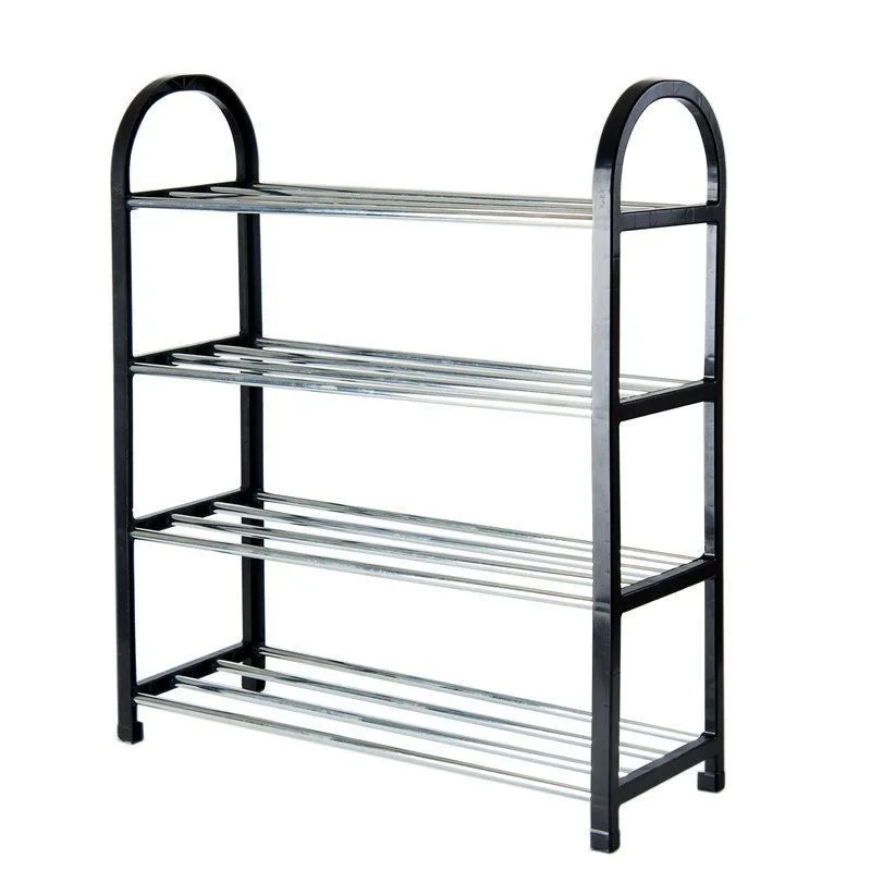 Household Simple Small Shoe Rack, Multifunctional Dust-proof Storage And Assembly Shelf