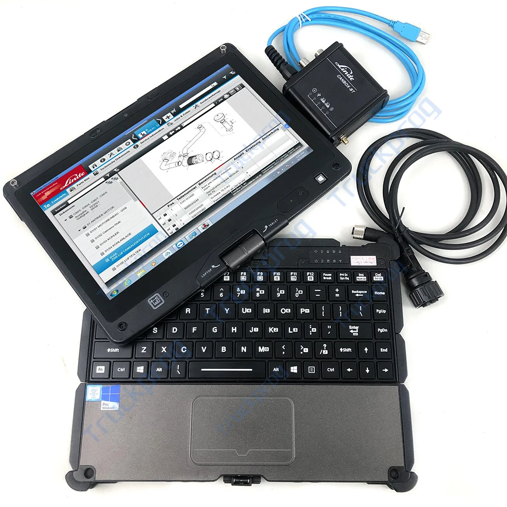 

Getac V100 вилочный погрузчик для ноутбука LINDE BT CanBox Pathfinder для LSG LINDE USB автоматический электрический диагностический сканер