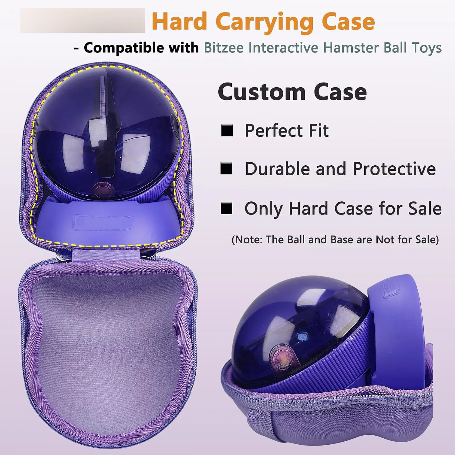 for Bitzee Hamster Ball Interactive Digital Pet Hard Carrying Case box(Only case)