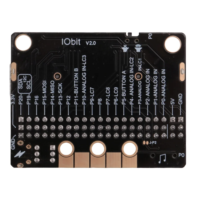 

Новый! Плата расширения Micro-Bit IOBIT V2.0, коммутационный адаптер, щиток с зуммером для графической программы BBC Micro:Bit Kids Python