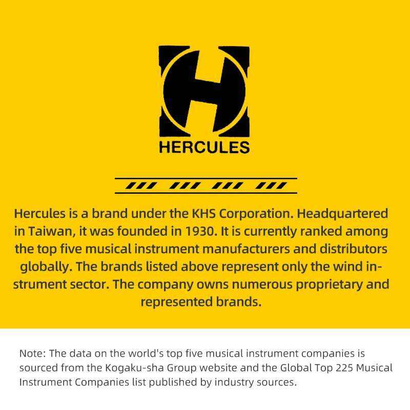 Hercules Ds510B Trumpet Stand for B-Flat Trumpet, Universal Instrument Stand, Trumpet Display Stand