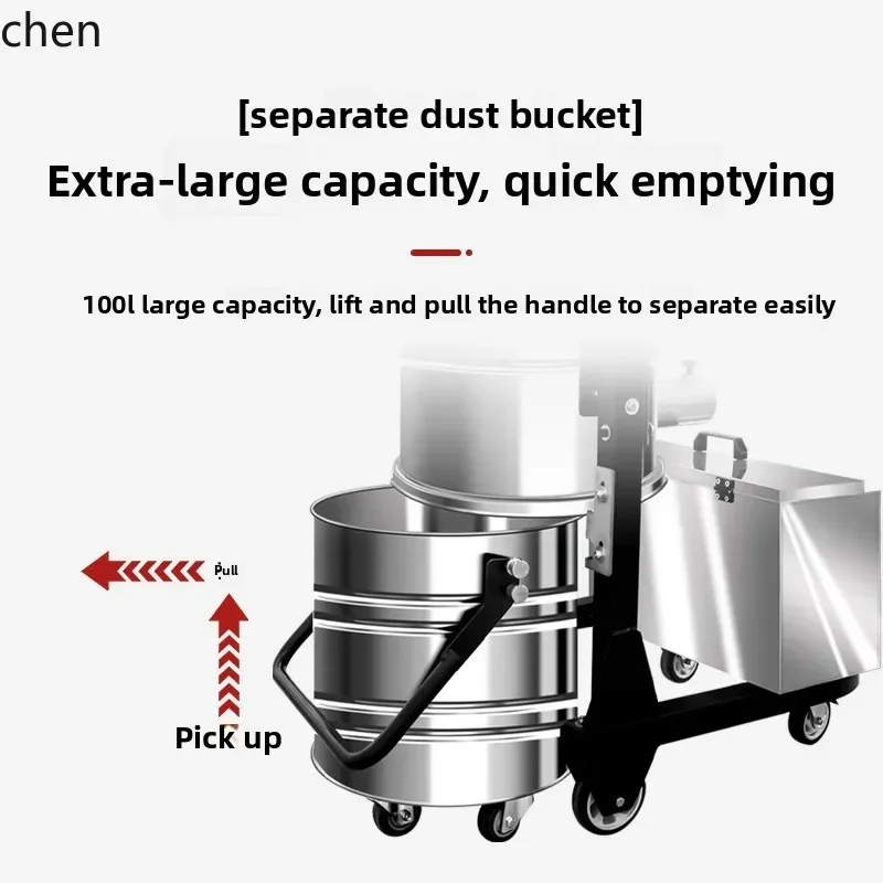 cc25H Industrial Vacuum Cleaner Powerful Vacuum Cleaner Workshop High Power Industrial Vacuum Cleaner