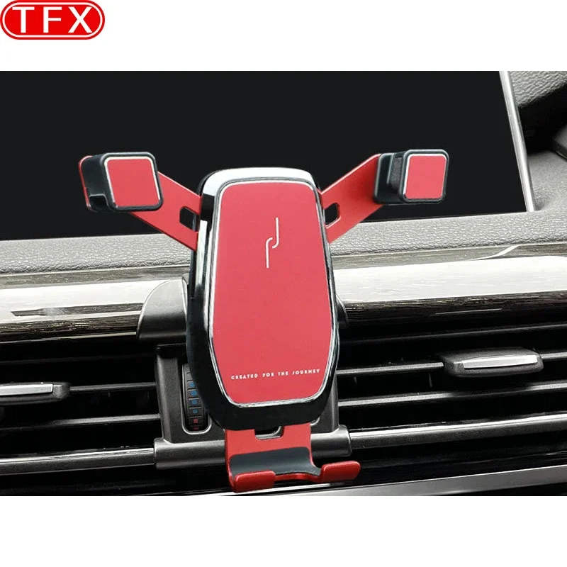 For BMW X5 F15 X5M F85 2013-2018 Car Styling Mobile Phone Holder Air Vent Mount Gravity Bracket Stand Auto Modified Accessories