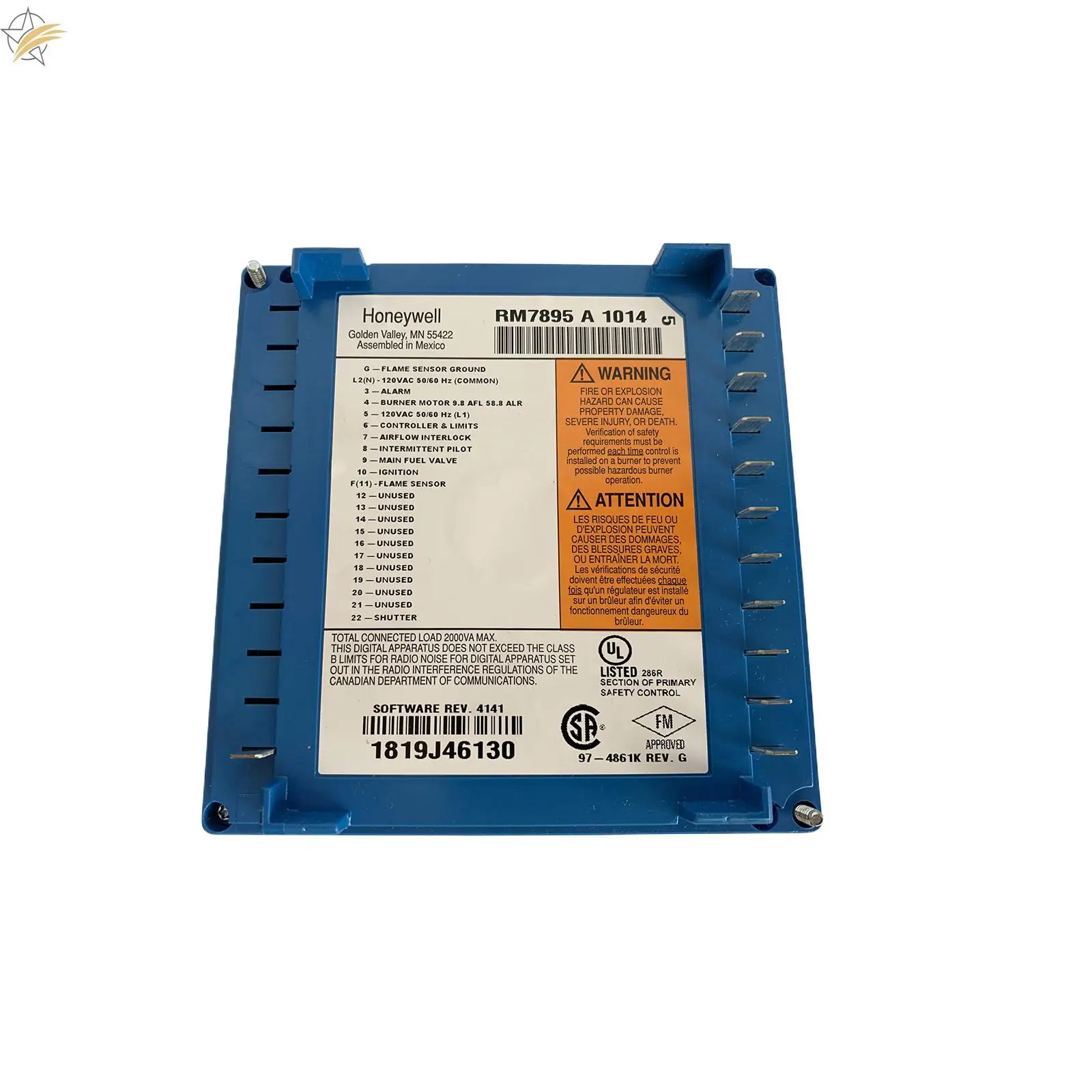 

Совершенно новый оригинальный контроллер горения RM7890B1014, программируемый ПЛК на складе