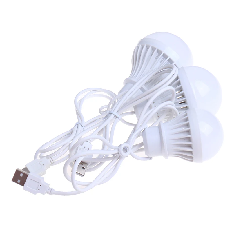 1Pc 3W/5W/7W Power lanterna portatile luci da campo lampadina USB Outdoor Camping Multi Tool