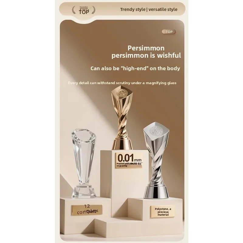 Persimmon Ruyi Ornament Vase Persimmon Fortune High-end Wine Cabinet Entrance Decoration Housewarming New Home Gift High