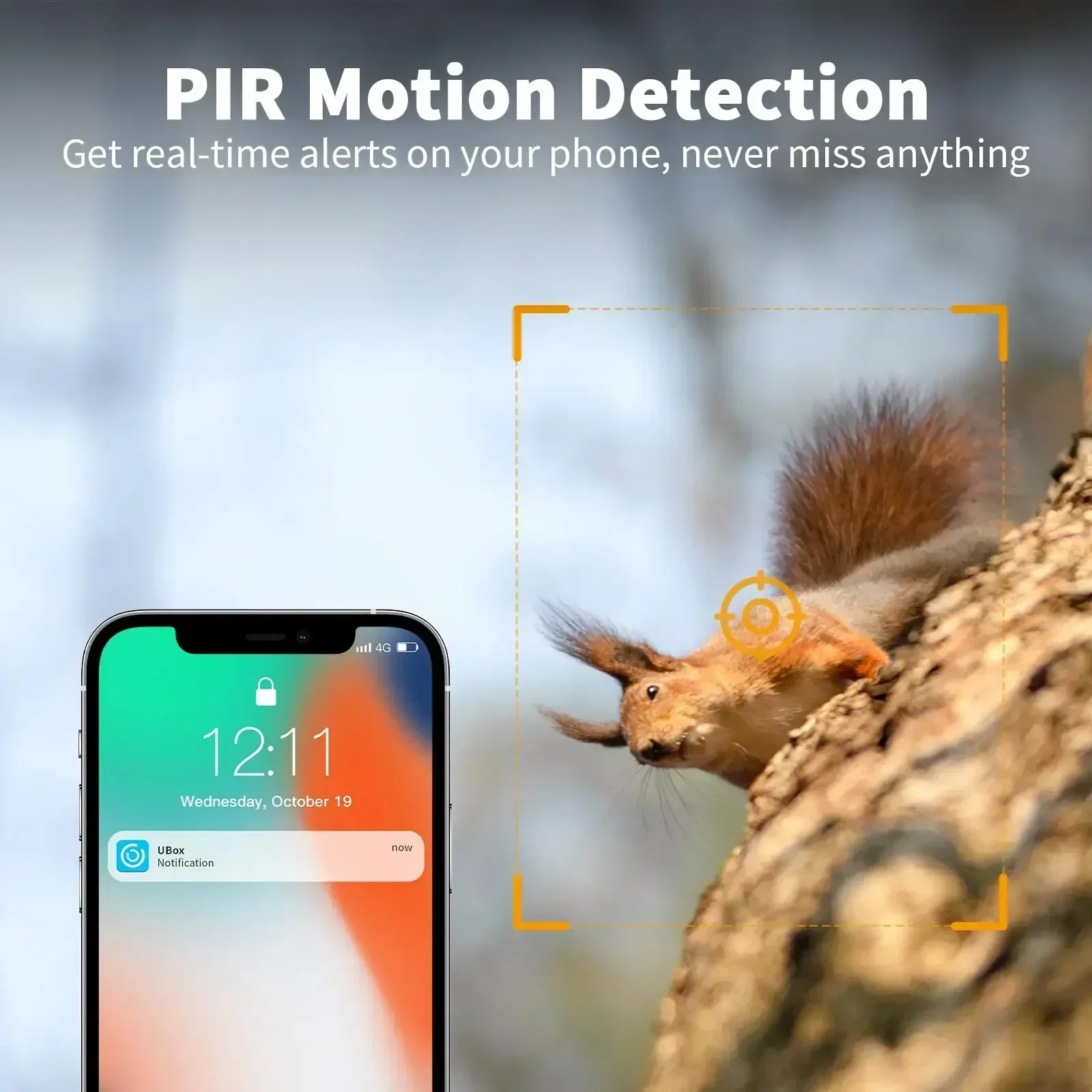 4G LTE Cellular Solar Surveillance Camouflage Security Camera – 2K HD Video 360° View,No WiFi, Remote APP Controlled,Waterproof,MotionActivated, NightVision, 4G Data Card Included