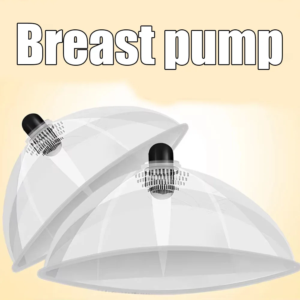 Ventosas eléctricas para pezones, masajeador para agrandar los senos con fuerte succión y estimulador de vibración, ventosa para pezones recargable por USB