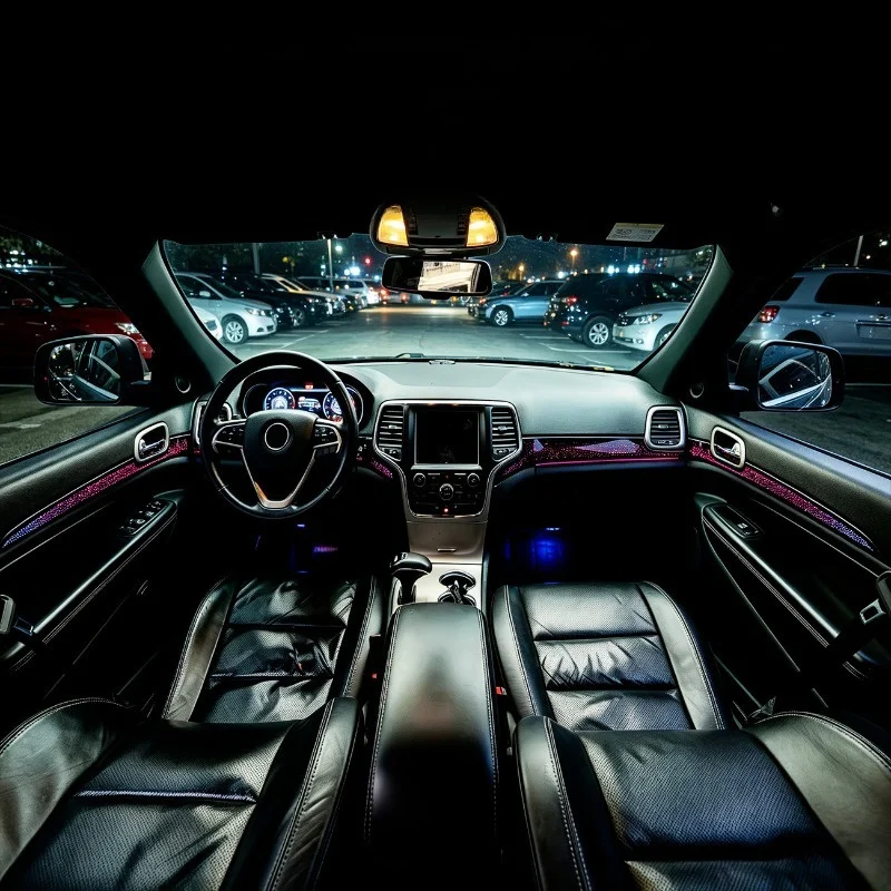 Ambient Light 64 Color Smart Car Ambient Light Upgrade Automotive Ambient Lighting