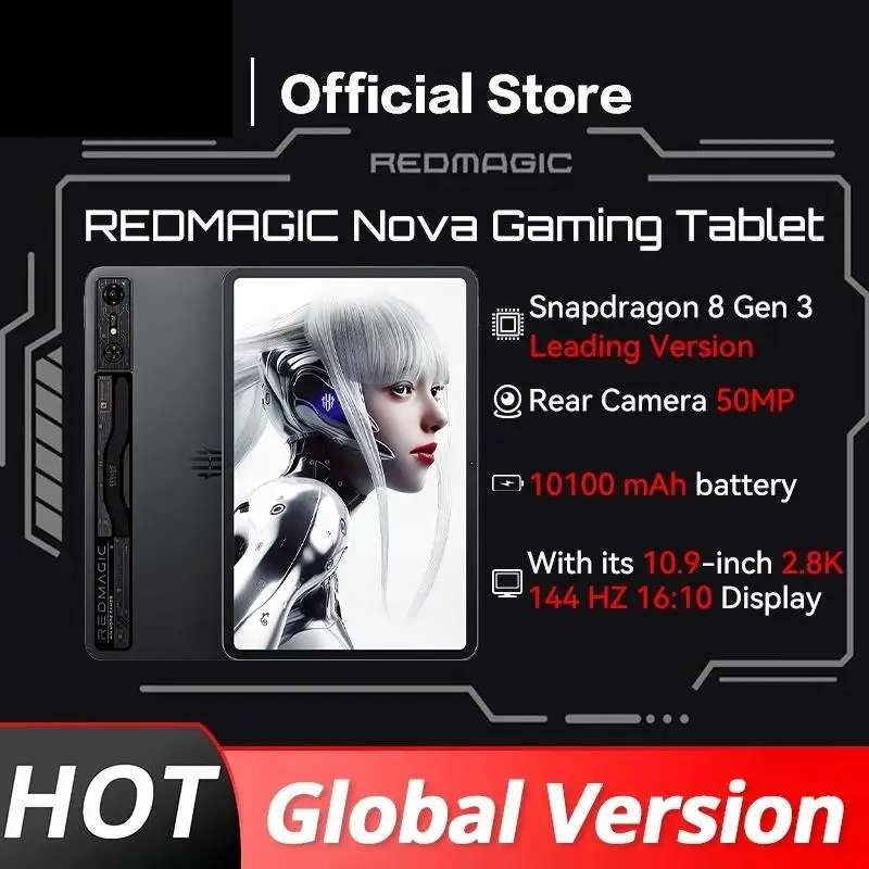 Top Version Redmagic Nova Gaming Tablet 10.9