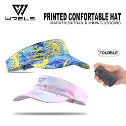 WRLES Cooling Stretchy Visor Hats UV Protection Top Empty Sports Tennis Golf Running Suing Sunscreen Baseball Cap Sun Visor Hat