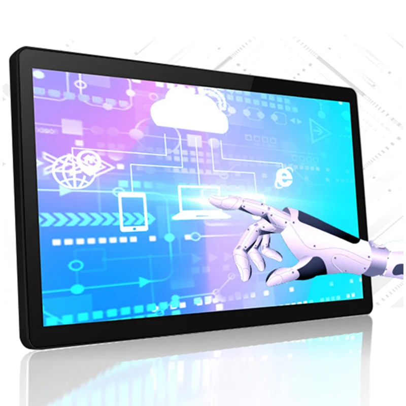 

17.3 Inch LCD Display Screen Industrial Monitor with Capacitive Touch Screen With Ultrahigh Resolution VGA HDMI DVI USB Interfac