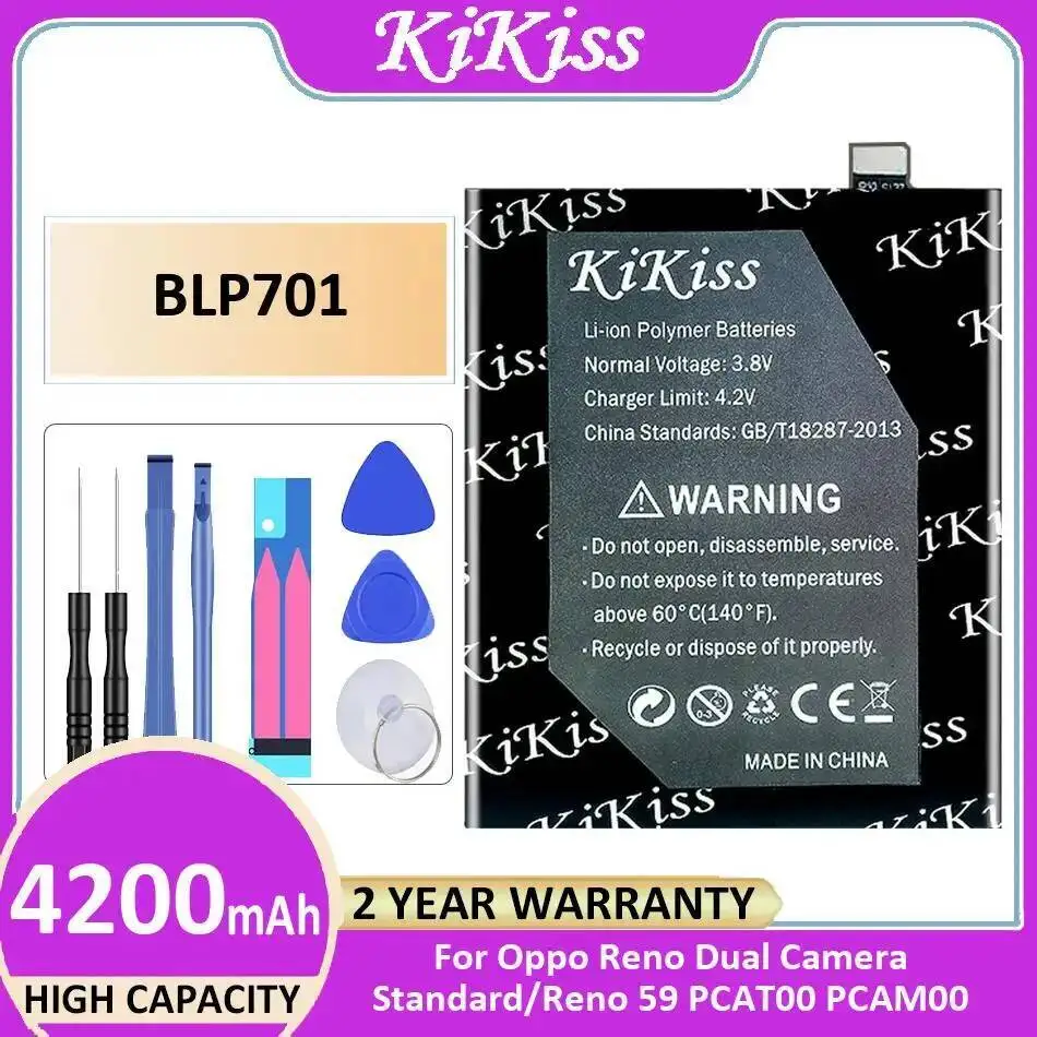 

BLP701 Mobile Phone Battery High Performance 4200Mah For Oppo Reno Dual Camera Standard 59 PCAT00 PCAM00
