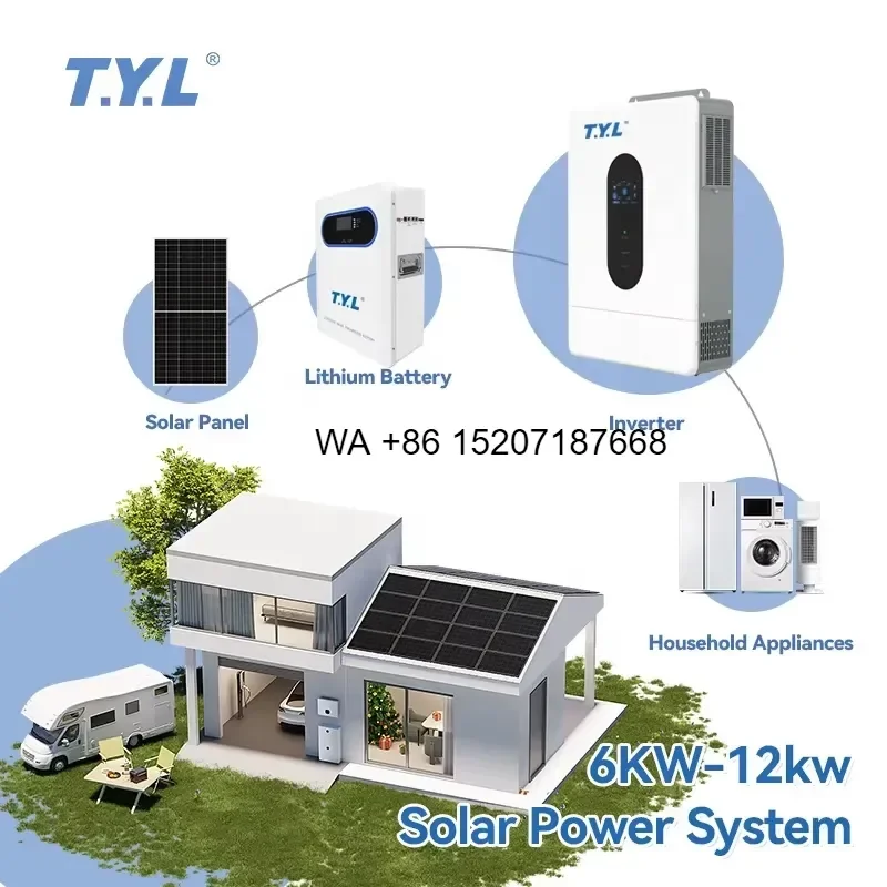 Wmwmnu for TYL 3.6KW Residential Hybrid Solar Inverter 120-300V Input Single Phase 99% Efficiency 50/60Hz UPS Switching