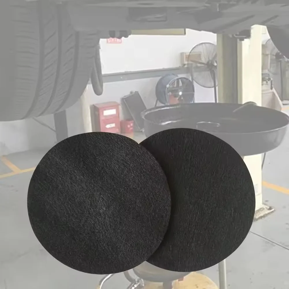 Reusable 38CM Oil Pan Mat Set 2PCS for For splash Pad Washable Anti Splatter Mat for Auto Repair and Maintenance