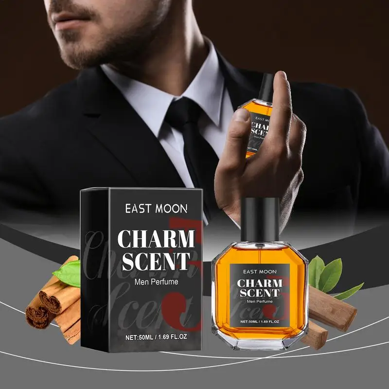 Woody Fragrance for Men 50ml Fruity Fragrance for Men Portable Fragrance Perfume Men's Travel Fragrance Perfume for Business