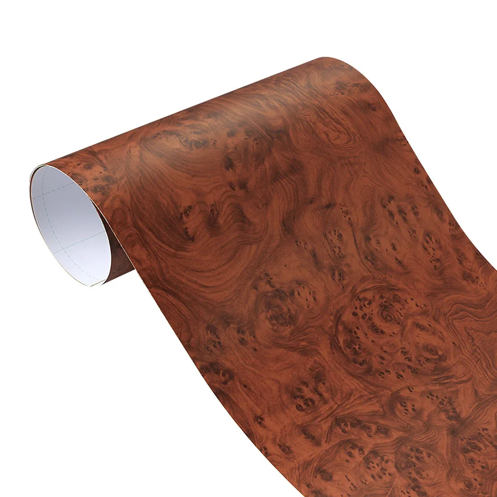 30/10*100 cm PVC zelfklevende Houtnerf Getextureerde Auto Vinyl Wrap Film Auto Interne stickers DIY Behang Meubels Accessorries