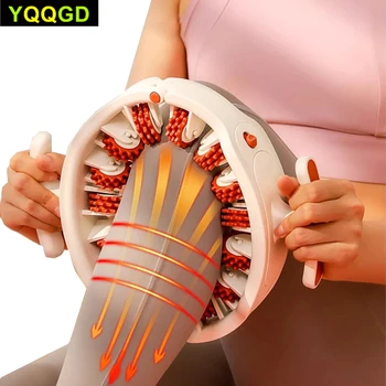 Leg and neck massage roller Waist and abdominal muscle Fitness roller massager Relieve muscle pain and shape body