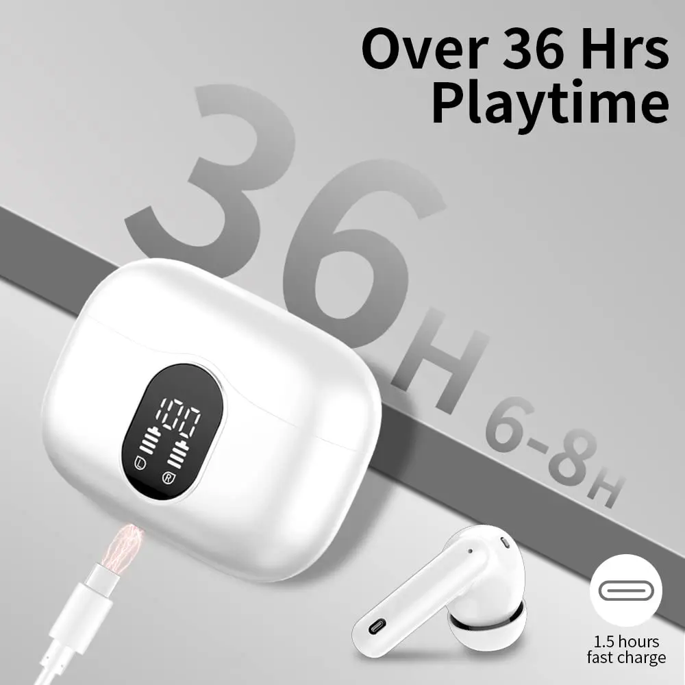 Bluetooth 5.3 Wireless Earbuds 6