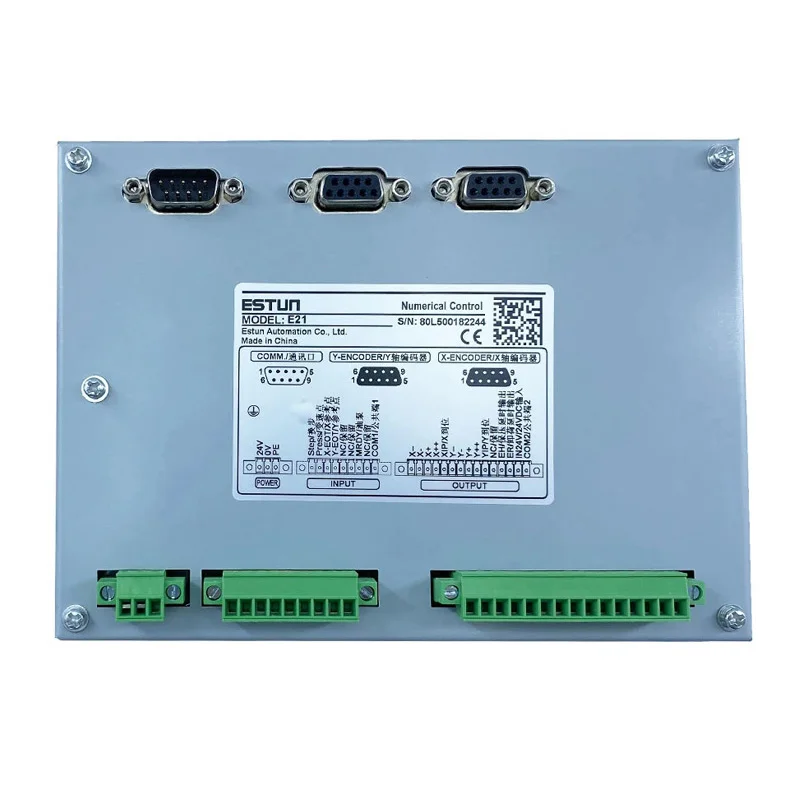 Imagem -06 - Sistema de Controle de Dobra Estun E21 Máquina de Dobra Máquina de Corte Controlador E21 Codificador e dc Fonte Alimentação de Comutação