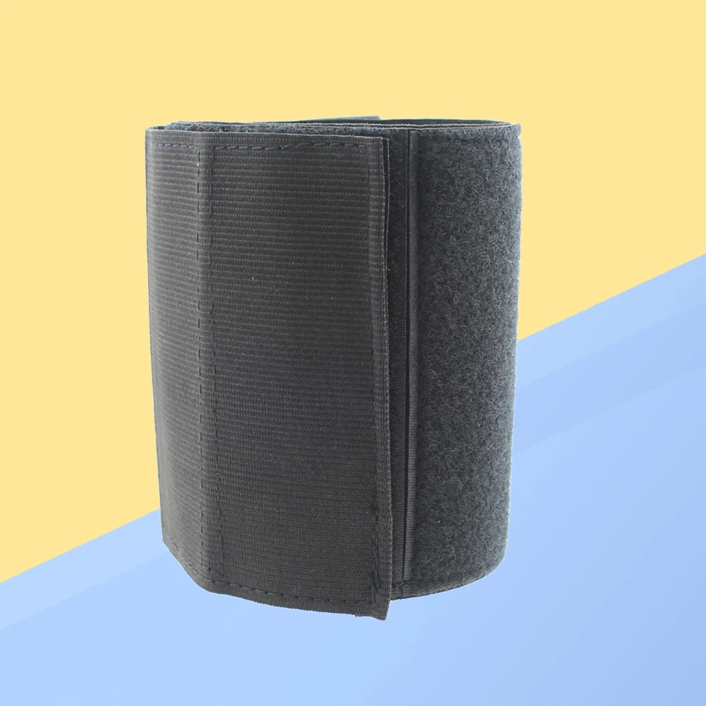 حامل كاحل خفيف الوزن باللون الأسود غير قابل للانزلاق للاستخدام اليومي المريح يناسب جميع الساق