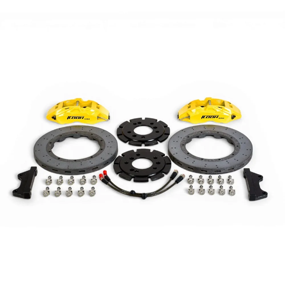 High Quality IC4S3 Carbon Ceramic Disc Rear 380X28 4-piston brake caliper kit fits for BMW 8 Series Convertible (G15) 2018+
