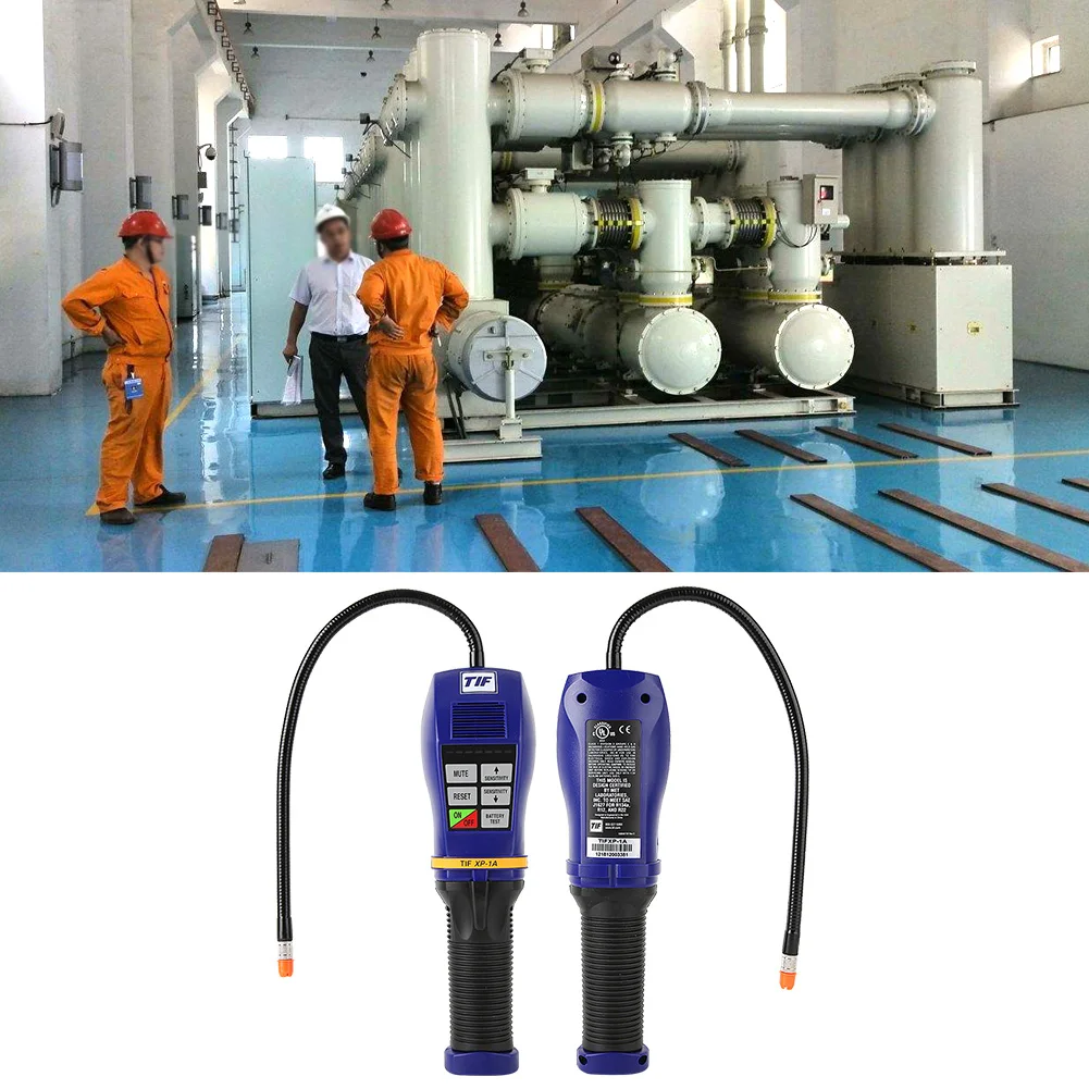 Detector de fugas de Gas halógeno TIF XP-1A SF6, analizador de alta sensibilidad, refrigerante