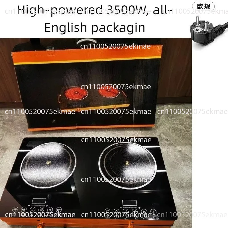 High-power Dual-burner Electric Ceramic Hob for Domestic Use