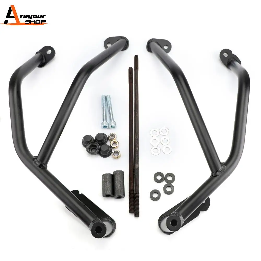 

Areyourshop Crash Bar Engine Frame Guard for Suzuki GSXR GSX-R 600 750 2006 2007 2008 2009 2010 Matt Black Motorcycle Parts