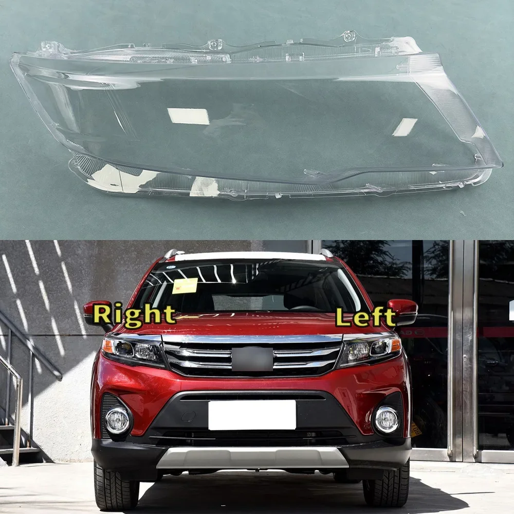 

For Trumpchi GS3 2017-2020 Car Front Headlight Cover Headlamp Lampshade Lampcover Head Lamp light Covers glass Lens Shell Caps