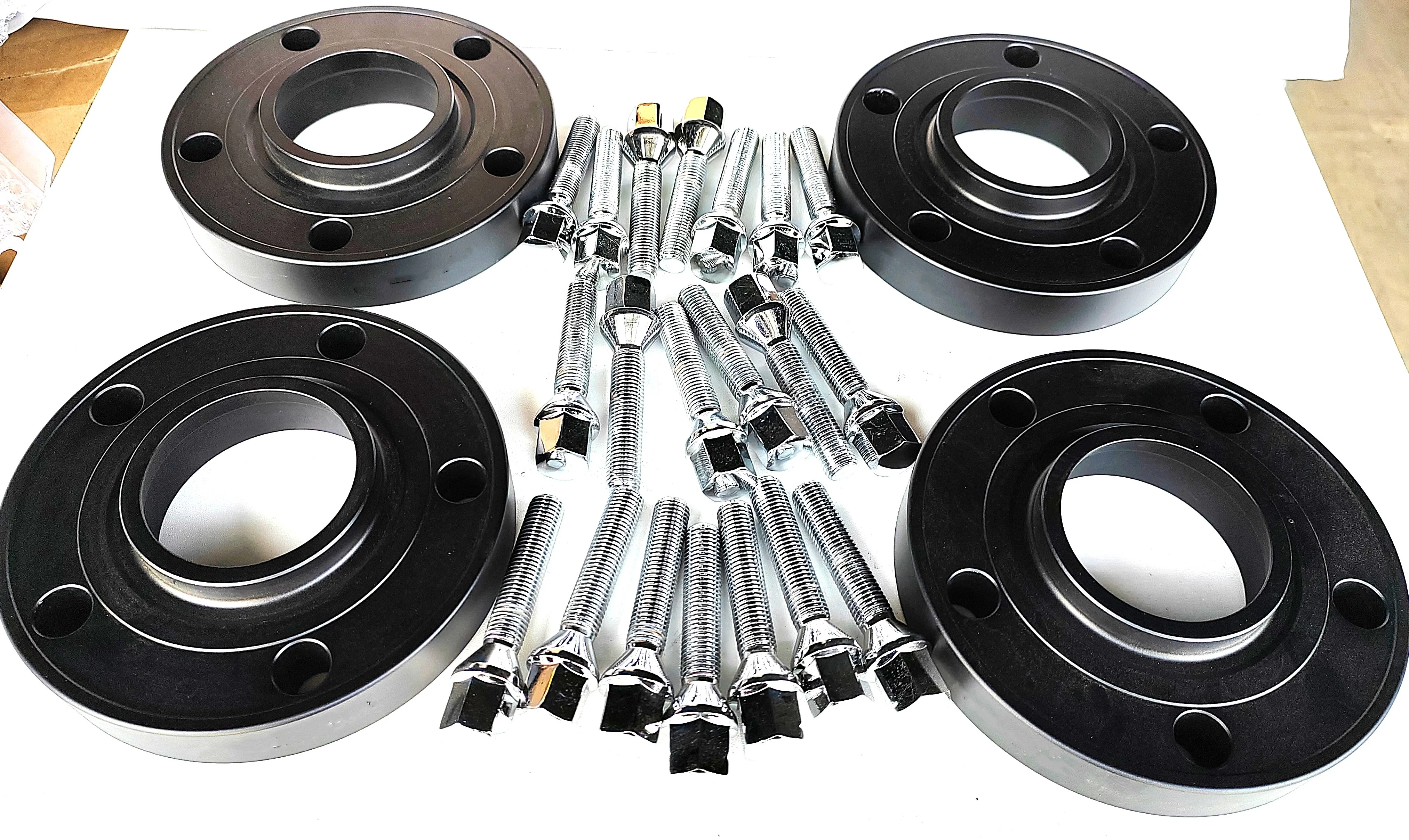 2PC 20mm 10홀 5x108 CB 65.1 조정 가능한 휠 스페이서 심스 나사산 12*1.25 푸조: 3008용. 5008 (2017 - 2024). 508. 407. 607 썸네일 6