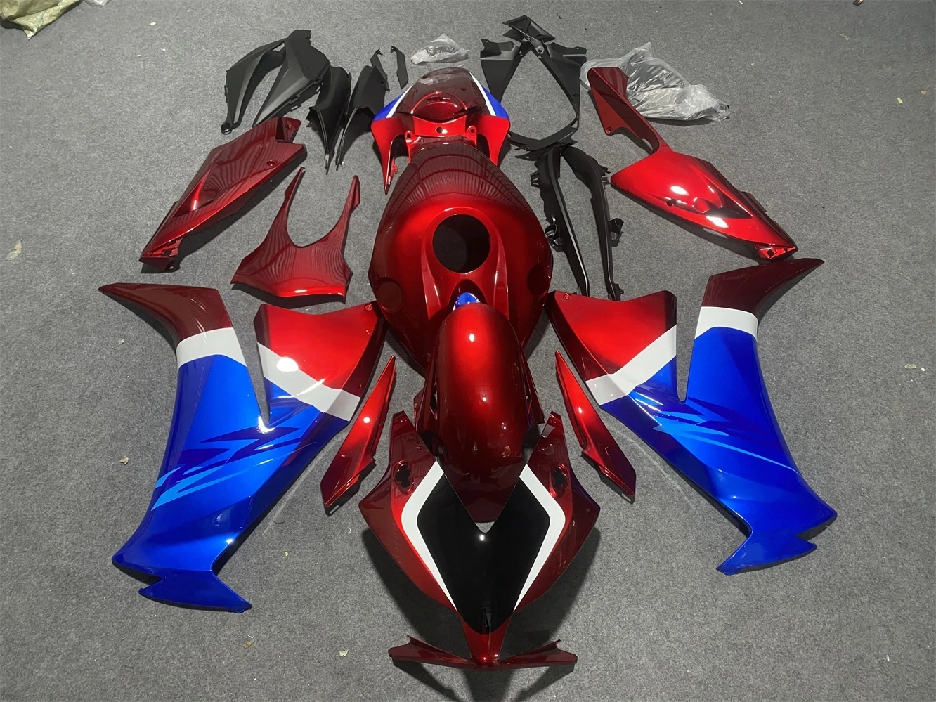 

4Gifts New ABS Fairings Kit Fit For CBR1000RR 2012 2013 2014 2015 2016 12 13 14 15 16 Bodywork Set Blue Red