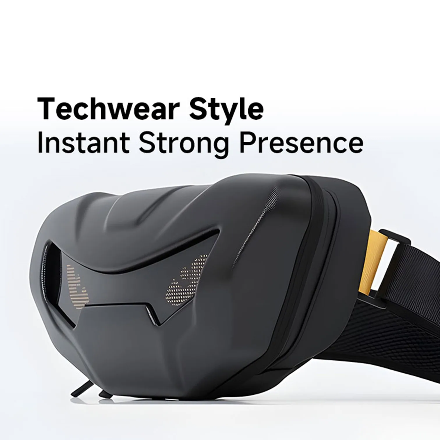 LOY S6 LED Screen Eyes Sling Bag Fashionable App Control Dynamic Pattern Display Crossbody Bag Night Sport Backpack for Girl Boy