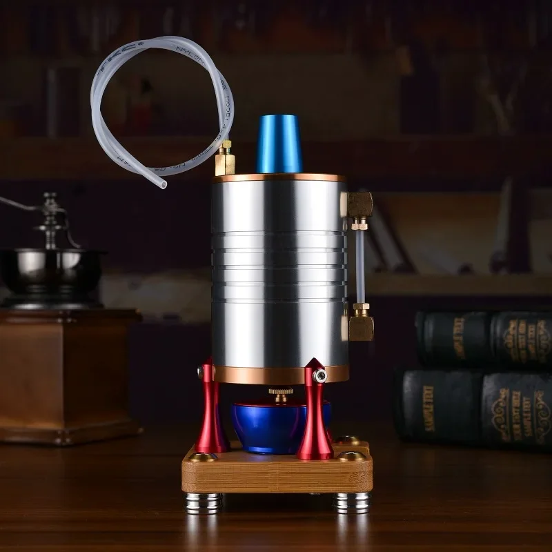 

Vertical GL003 Retro Steam Boiler CNC Physical Manufacturing Small Metal Starter Engine Model Toy