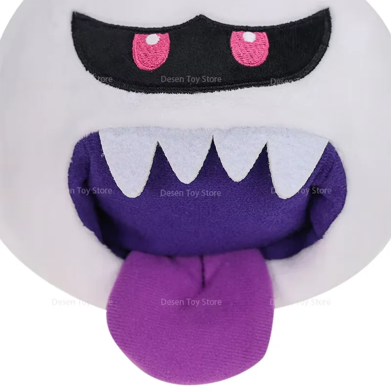 Nuevos juguetes de peluche de Mario Bros, King Boo, lengua adhesiva, juguetes de peluche de fantasma, muñeco de Anime, peluche para niños, colección de muñecos de juguete