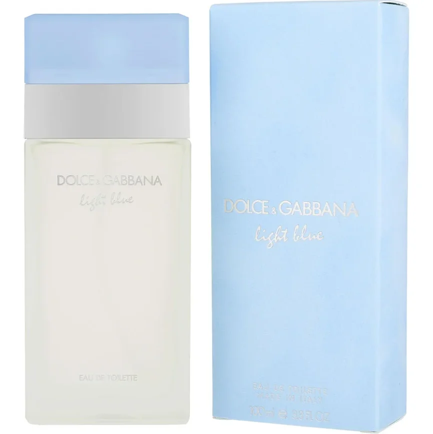 

D & G Светло-голубой женский туалетный спрей-спрей 100 мл/200 мл Цветочные заметки Оригинальный стойкий аромат