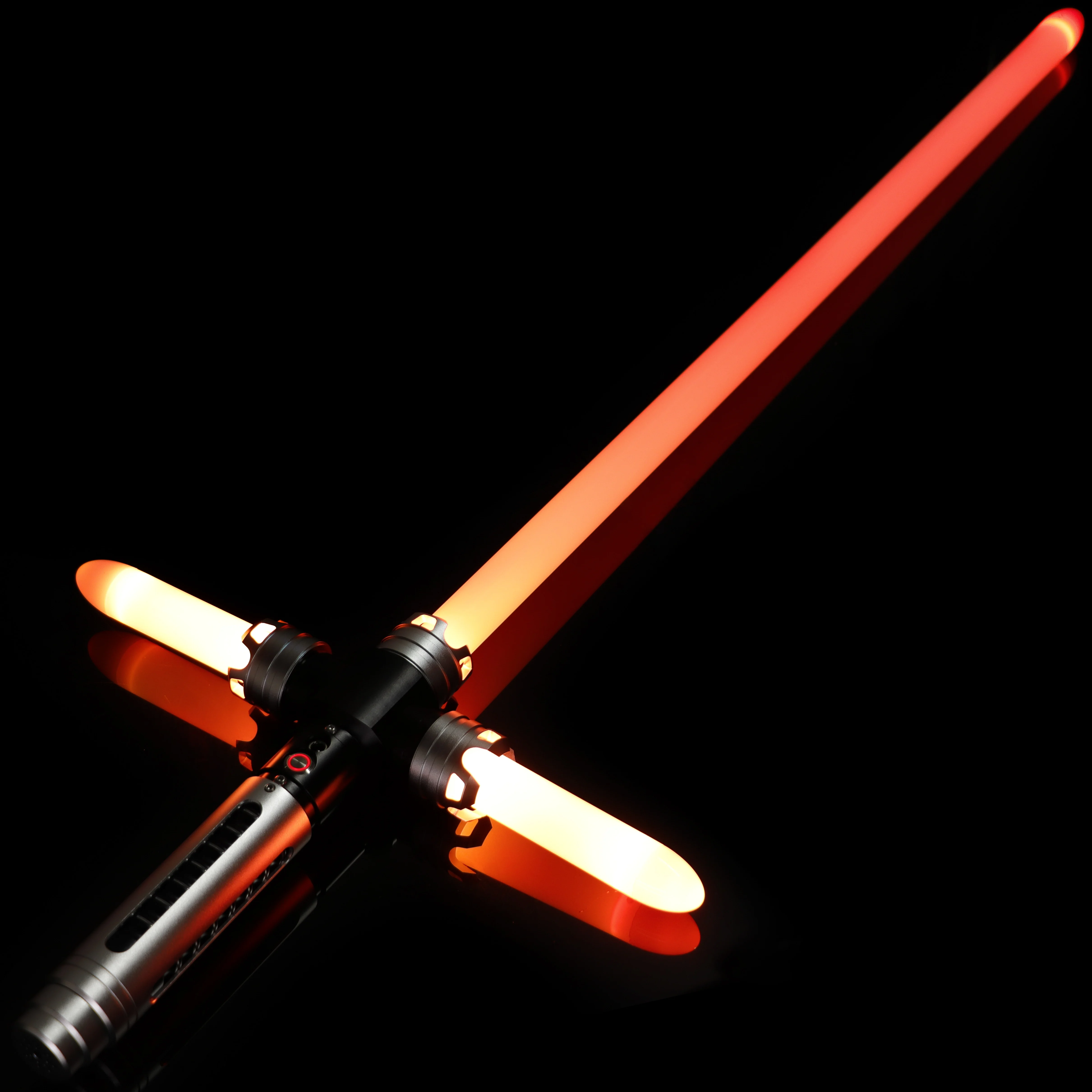 Saberstudio-Cross Guard Lightsaber com Motion Control Blaster, balanço suave, cor infinita, mudando com 16 fontes de som, LGT