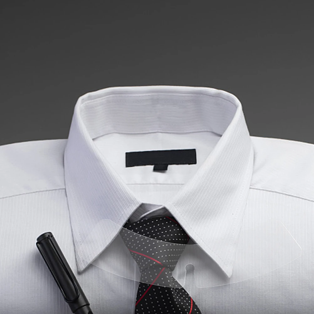 

200 Pcs Collar Support Piece Holder Dress Shirts for Men Sticker Retainers Stays Supplies Plastic Pins Man