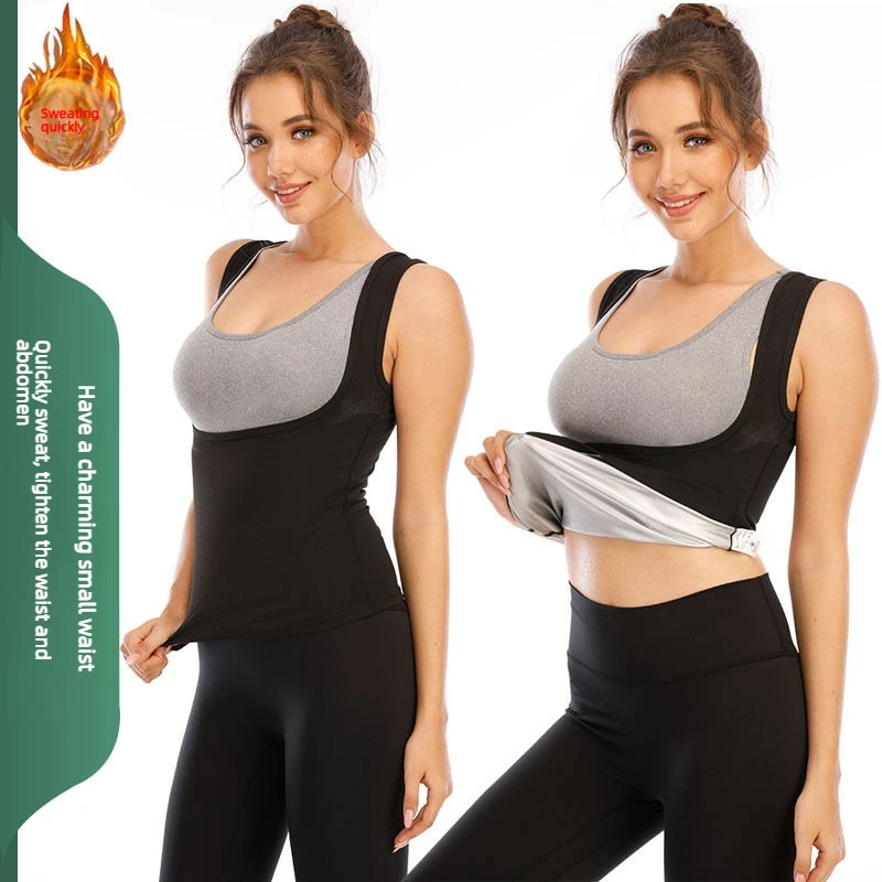 Sweat Vest Sauna Suit For Women Shirt Shapewear Women-Sauna Women,Sauna Workout-Slimming Faja-Hot