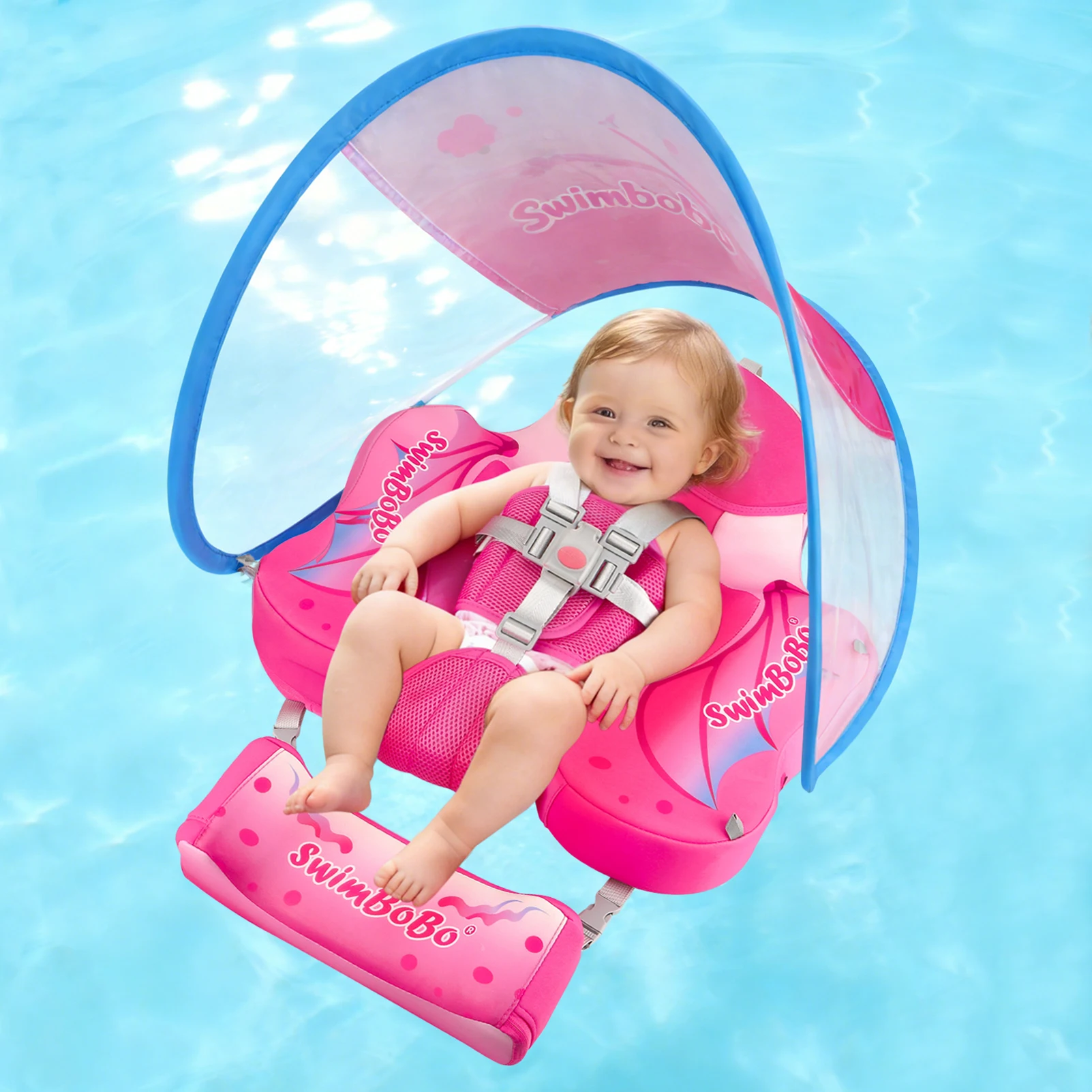 

Надувное сиденье-поплавок Swimbobo нового стиля для малышей, безопасный детский плавательный круг из ПВХ для бассейна, не надувное сиденье-поплавок для детей