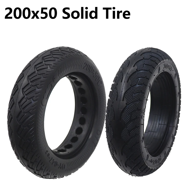 200x50 Solid Tire Fit For Speedway Mini 4 Pro Rear Wheel 8 Inch Electric Scooter  RUIMA mini  PRO