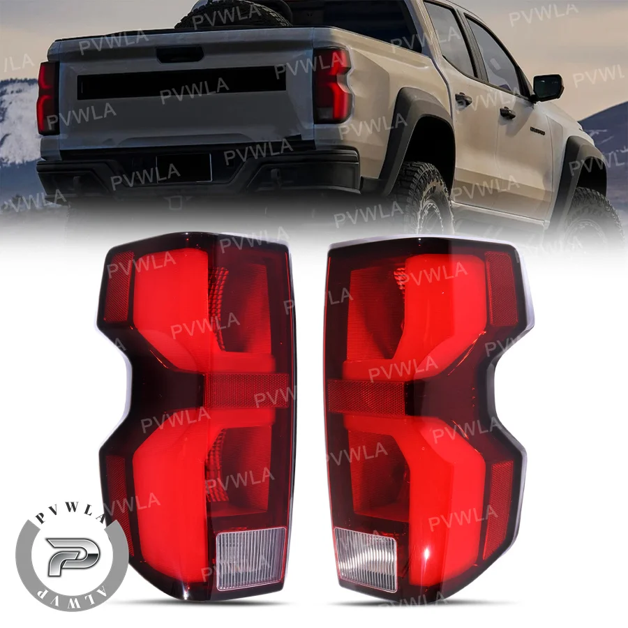 LED Tail Light For Chevrolet Colorado 2023 2024 Car Accessories Rear Brake Stop Position Turn Lamp GM2800326/85651744 GM2801326