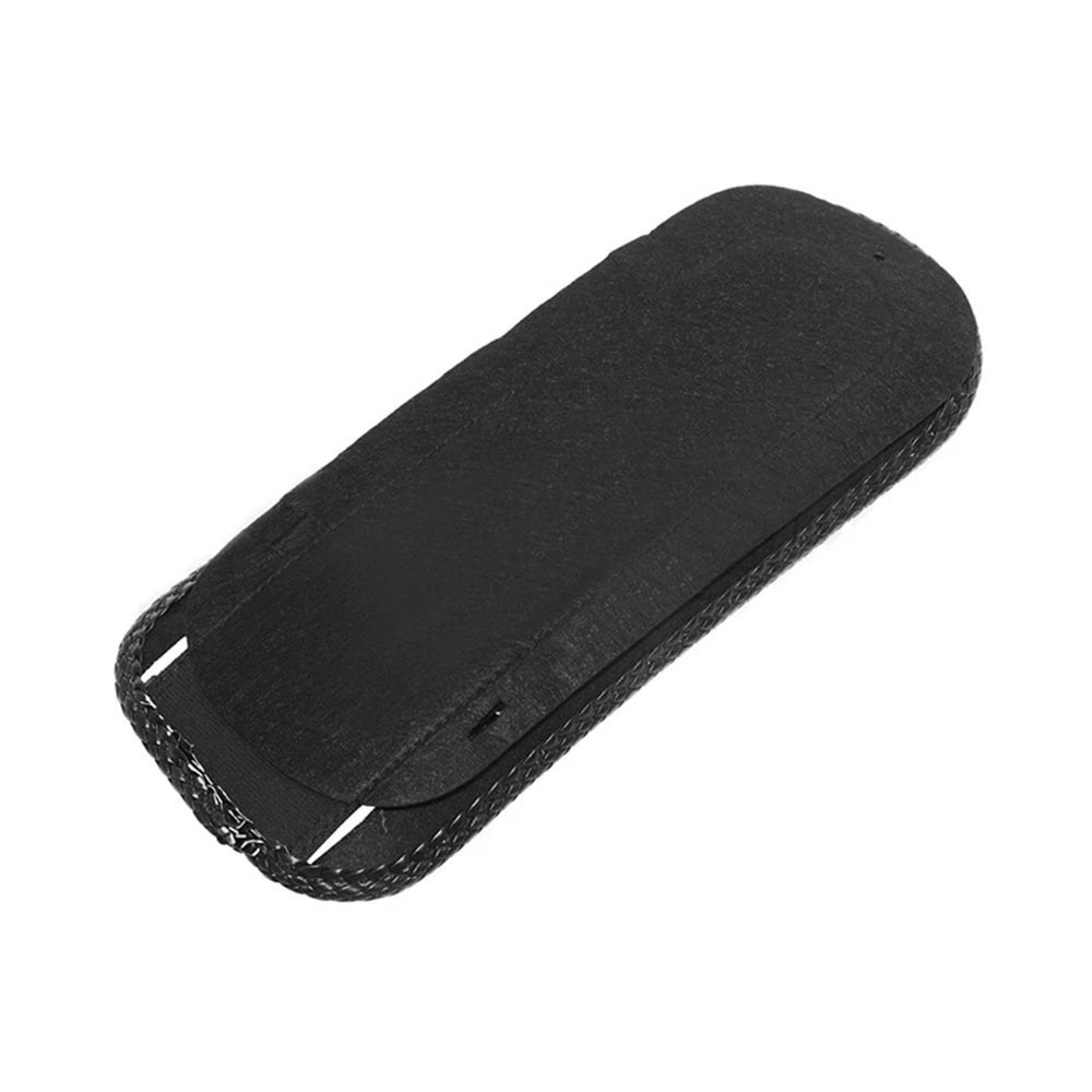 Motorcycle Black Leather Seat Rear Fender Bib Cover Cushion For Harley Touring Electra Glide Road King FLHT FLTR FLHX CVO Ultra