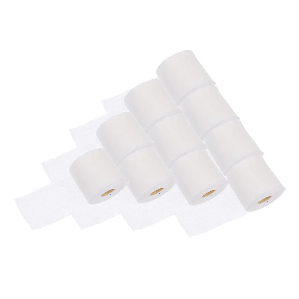 30 PCS Dollhouses Simulated Paper Towels Toilet Tissue Miniature Accessories Toy Kitchen White