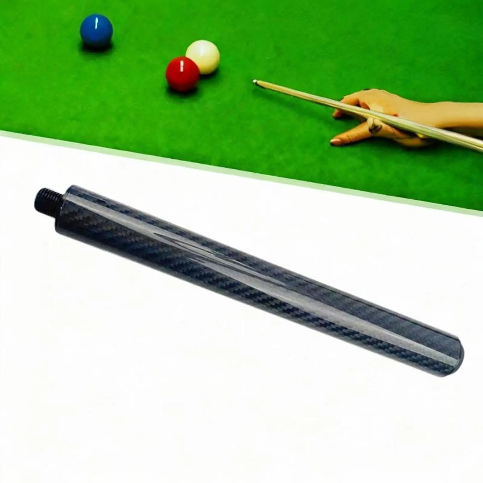 

Billiard Pool Cue Extender, Cue End Extender,Part Practice Billiards Pool Cue