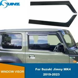 Car Window Deflector For Suzuki Jimny 2019 2020 2021 2022 2023 2024 2 Door Window Rain Window Visor Weathershield Sun Rain Guard